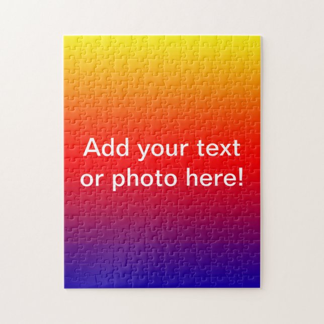 Spectrum of Horizontal Colours -1 Jigsaw Puzzle (Vertical)