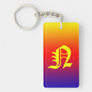 Spectrum of Horizontal Colours -1 Keychain