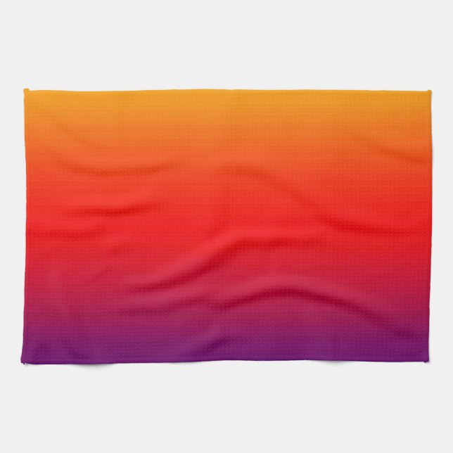 Spectrum of Horizontal Colours -1 Kitchen Towel (Horizontal)