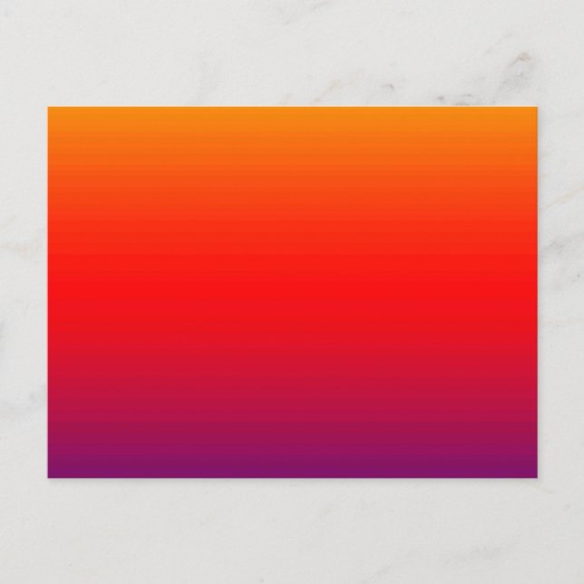 Spectrum of Horizontal Colours -1 Postcard (Front)
