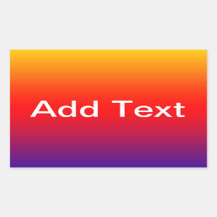 Spectrum of Horizontal Colours -1 Sticker