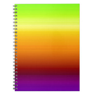 Spectrum of Horizontal Colours -3 Notebook