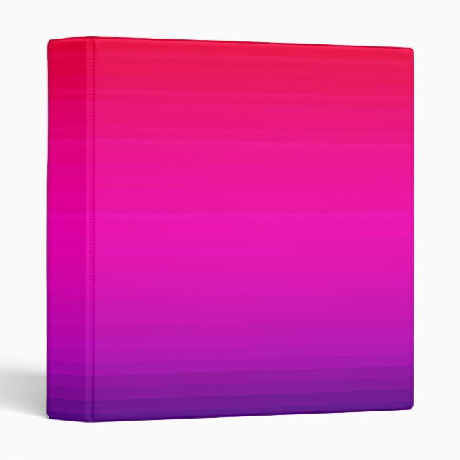 Spectrum of Horizontal Colours - 4 Binder (Front/Spine)