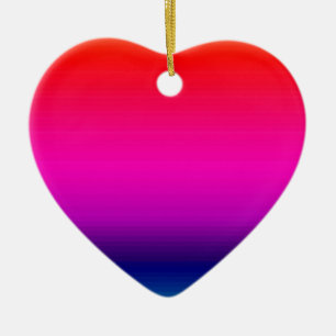 Spectrum of Horizontal Colours - 4 Ceramic Ornament