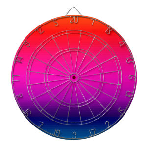 Spectrum of Horizontal Colours - 4 Dartboard