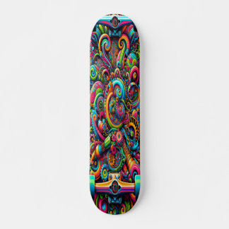 "Spectrum Splendour" Skateboard