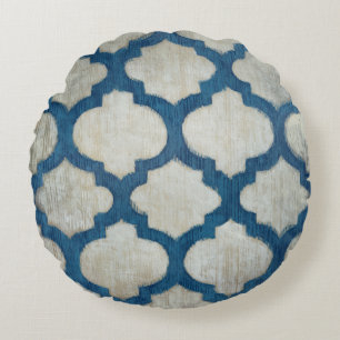 Spectrum Symmetry II Round Pillow