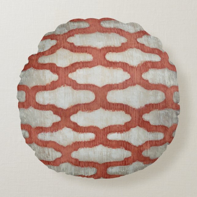 Spectrum Symmetry VI Round Pillow (Front)