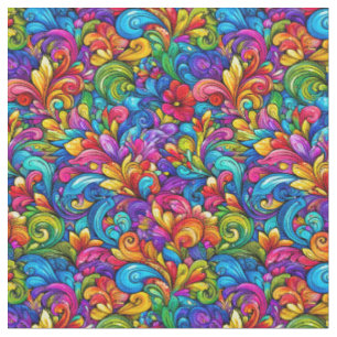 Spectrum Wave Garden Fabric