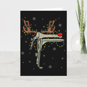 Speculum Reindeer Xmas Light Medical Ob Gyn Nurse  Card