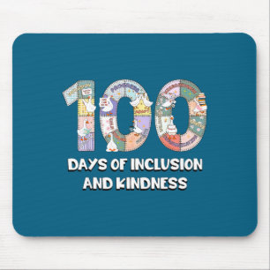 SPED Silly Autism 100 Days School Teacher Goose In Mouse Pad