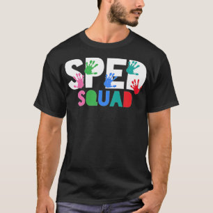 SPED Special Education squad anatomical -  T-Shirt