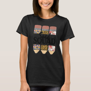 Sped Squad Special Ed Teacher Back To School Leopa T-Shirt