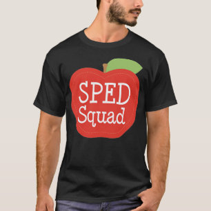 SPED Squad Special Education Teacher animal best f T-Shirt