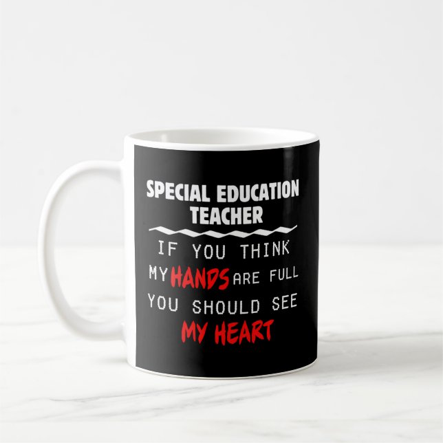 Sped Teacher Speducator Neurodiversity Special Edu Coffee Mug (Left)