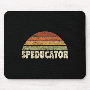 Speducator Special Education Teacher Vintage Sped Mouse Pad