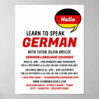 Speech Balloon, German Language Course
