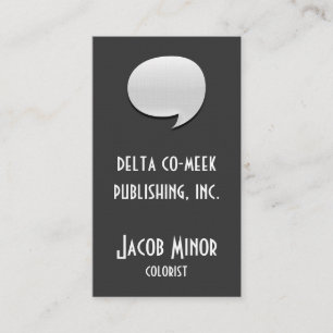 Speech Bubble Card [3d]