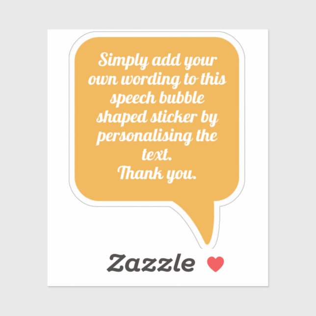 Speech-Bubble Shape with Your Text. (Sheet)
