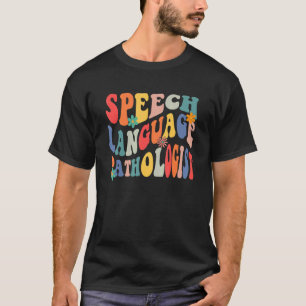 Speech Language Pathologist SLP Speech Therapy Pat T-Shirt