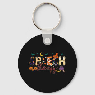 Speech Language Pathologist Speech Therapist Hallo Keychain