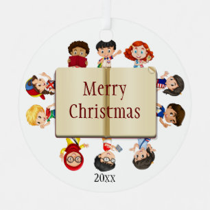 Speech-Language Pathologist, Teacher Child Worker Metal Ornament