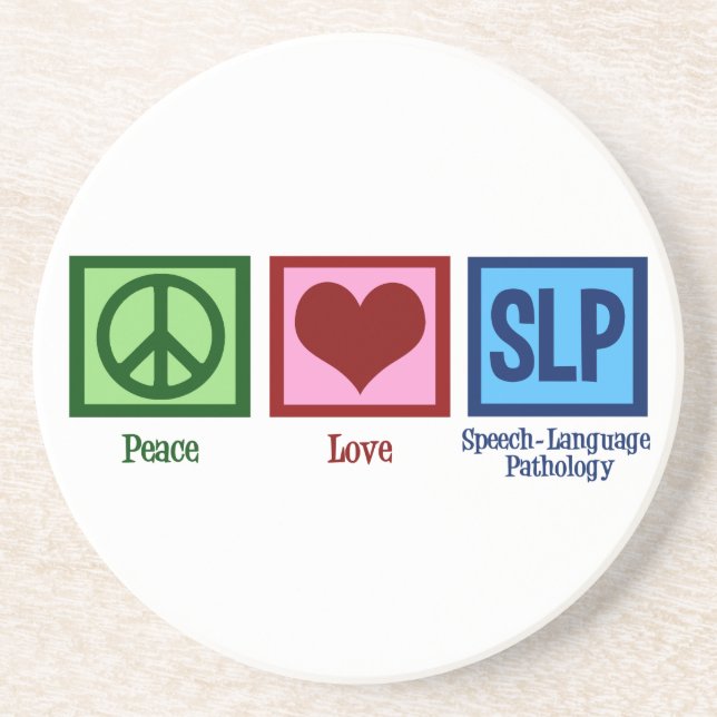 Speech Language Pathology Coaster (Front)