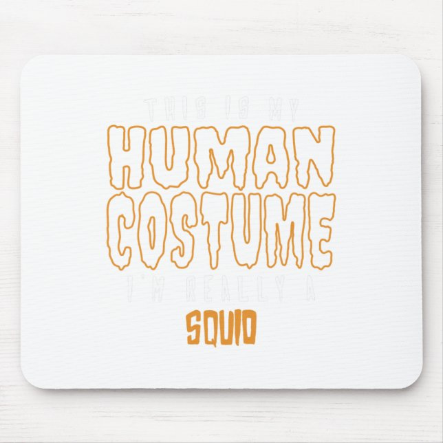 Speech Language Pathology Halloween Speech Therapy Mouse Pad (Front)