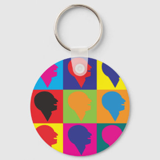 Speech Language Pathology Pop Art Keychain