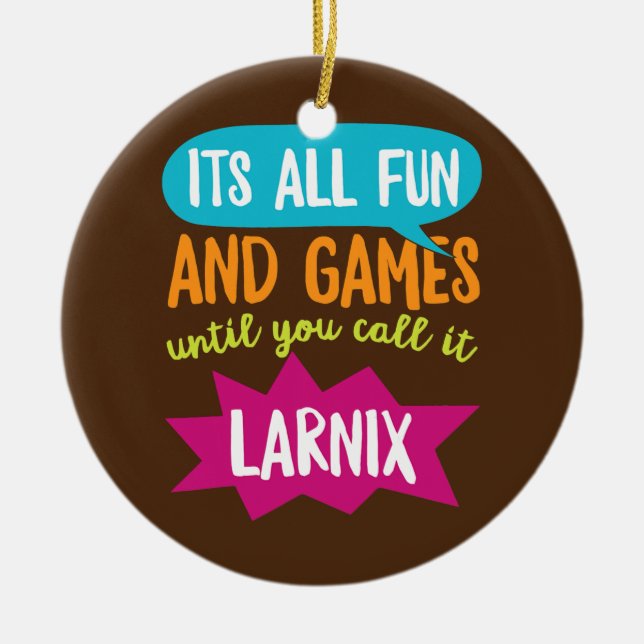 Speech Language Pathology Quote for a SLP Teacher Ceramic Ornament (Front)