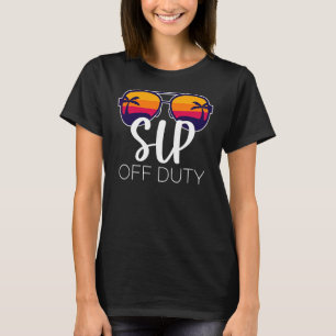 Speech Language Slp Therapist Off Duty Last Day Of T-Shirt