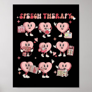 Speech Langugage Pathology Heart Slp Therapy Valen Poster