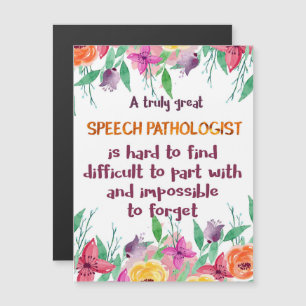 Speech Pathologist Gift School Language Therapist