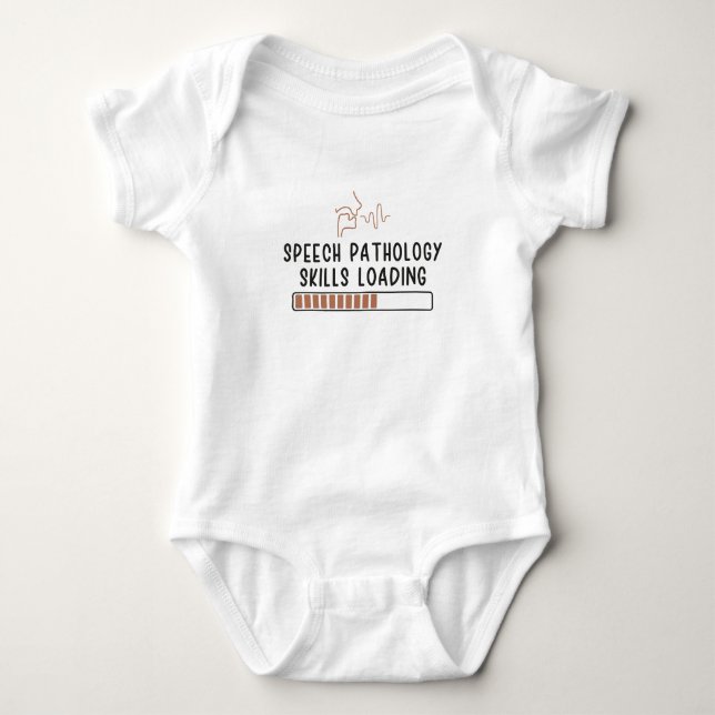 Speech Pathology Skills Loading Speech Pathologist Baby Bodysuit (Front)