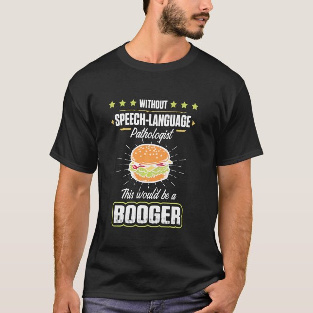Speech Pathology Therapy Without Autism Awareness  T-Shirt (Front)