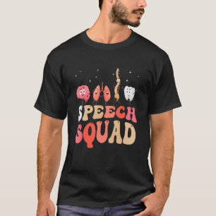 Speech Squad Healthcare Speech Therapy Speech Path T-Shirt