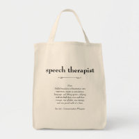 Speech Therapist Definition Thank You Gift