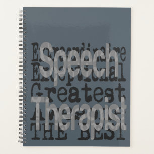 Speech Therapist Extraordinaire Planner