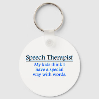 Speech Therapist Keychain