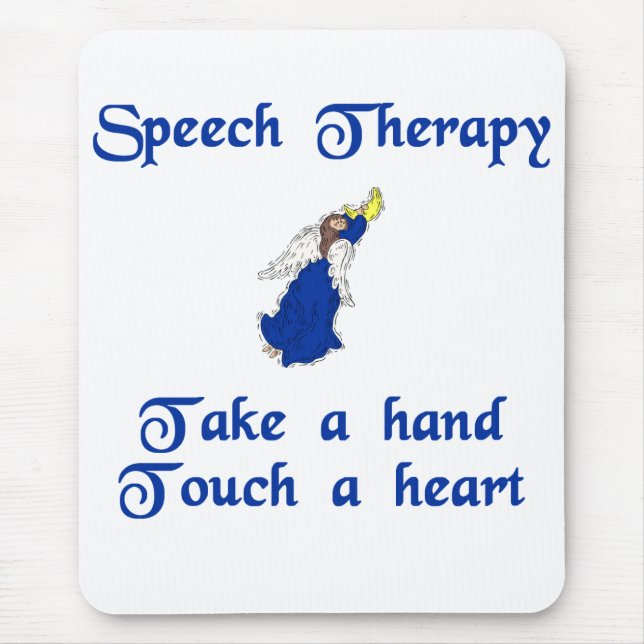Speech Therapist Mouse pad (Front)