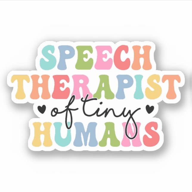 Speech Therapist Of Tiny Humans (Front)