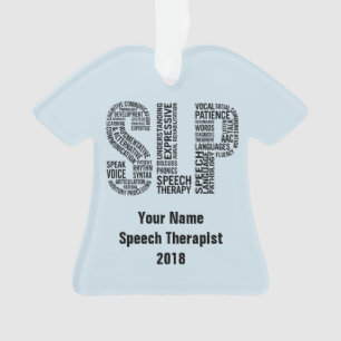 Speech Therapist SLP Ornament