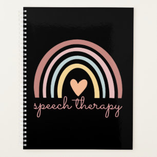 Speech Therapy I - Boho Rainbow Planner