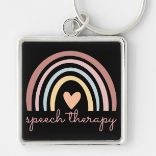 Speech Therapy I Keychain