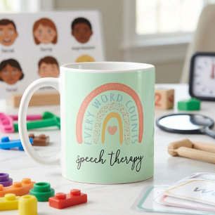 Speech Therapy II - Every Word Counts Coffee Mug