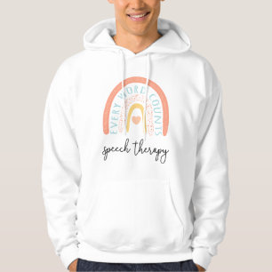 Speech Therapy II - Every Word Counts Hoodie