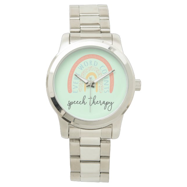 Speech Therapy II - Every Word Counts Watch (Front)