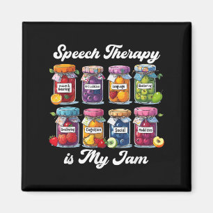 Speech Therapy Is My Jam Speech Language Pathologi Magnet