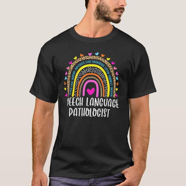 Speech Therapy Speech Language Pathologist SLP Boh T-Shirt (Front)