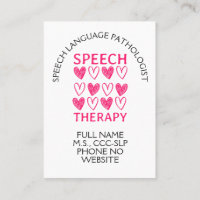 Speech Therapy Speech Language Therapist
